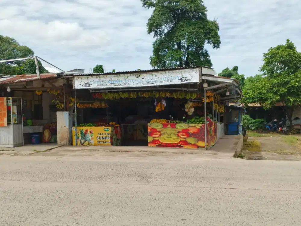 SEWA TANAH + KIOS PINGGIR JALAN SUKABANGUN PALEMBANG