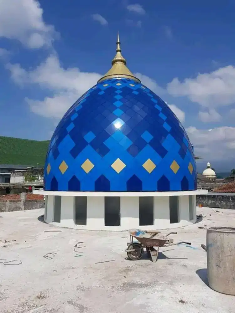 KUBAH MASJID DARI GRC HARGA TERBARU PERM2 BISA CUSTOM