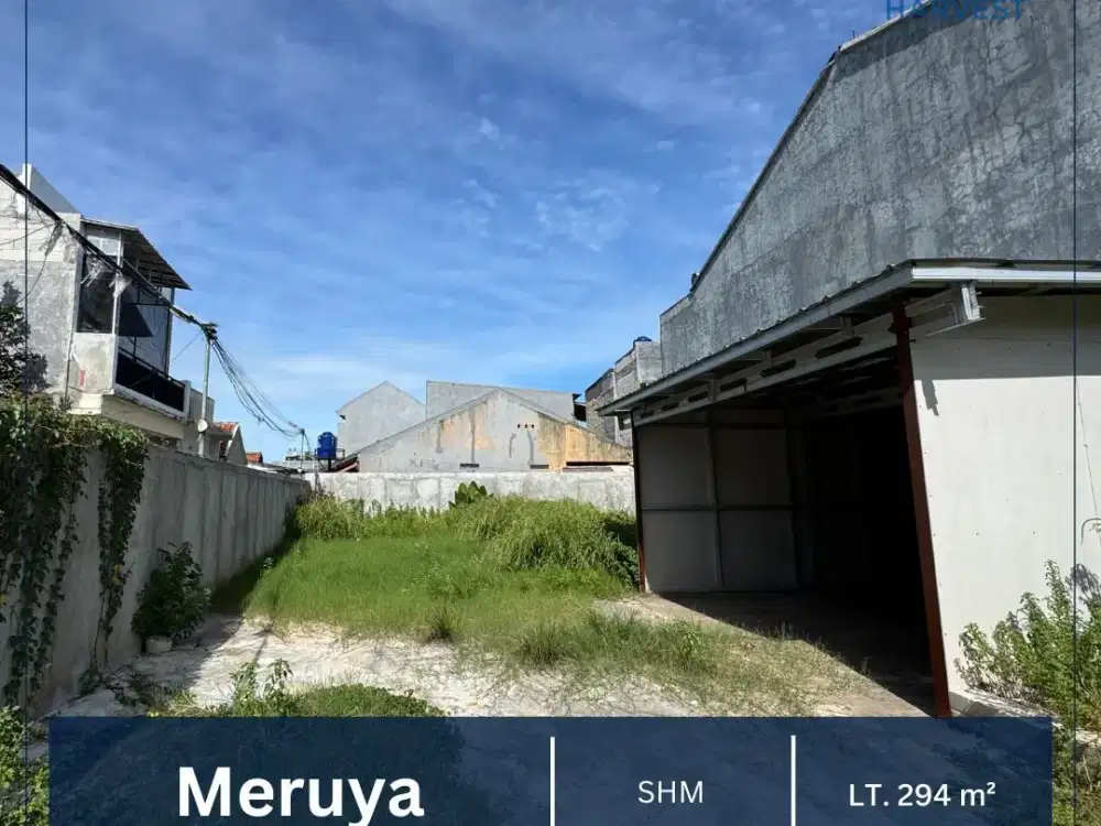 DIJUAL MURAH TANAH SIAP BANGUN LOKASI STRATEGIS MERUYA JAKARTA BARAT