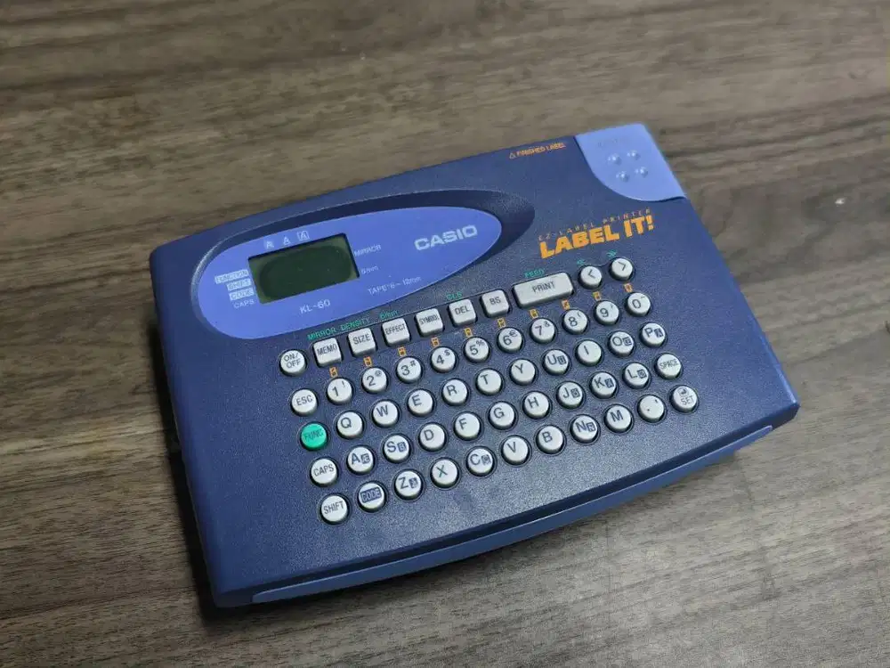 Casio KL-60 label printer seri EZ-Label.  Sku: 251224-07