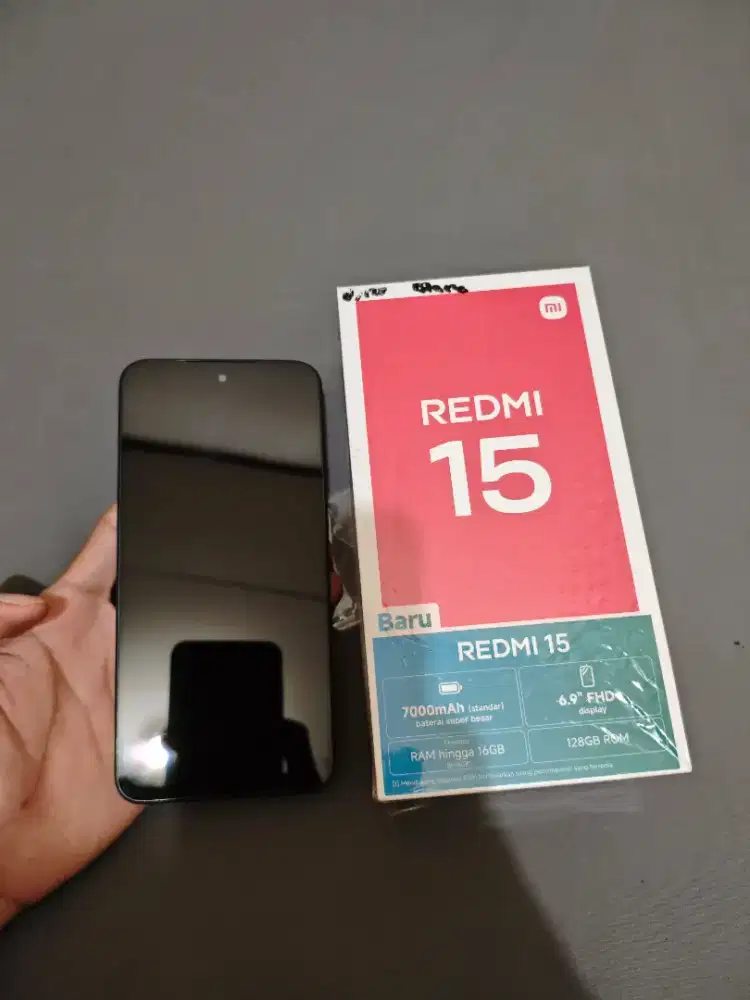 Xiaomi Redmi 15 8/128 - Garansi Resmi
