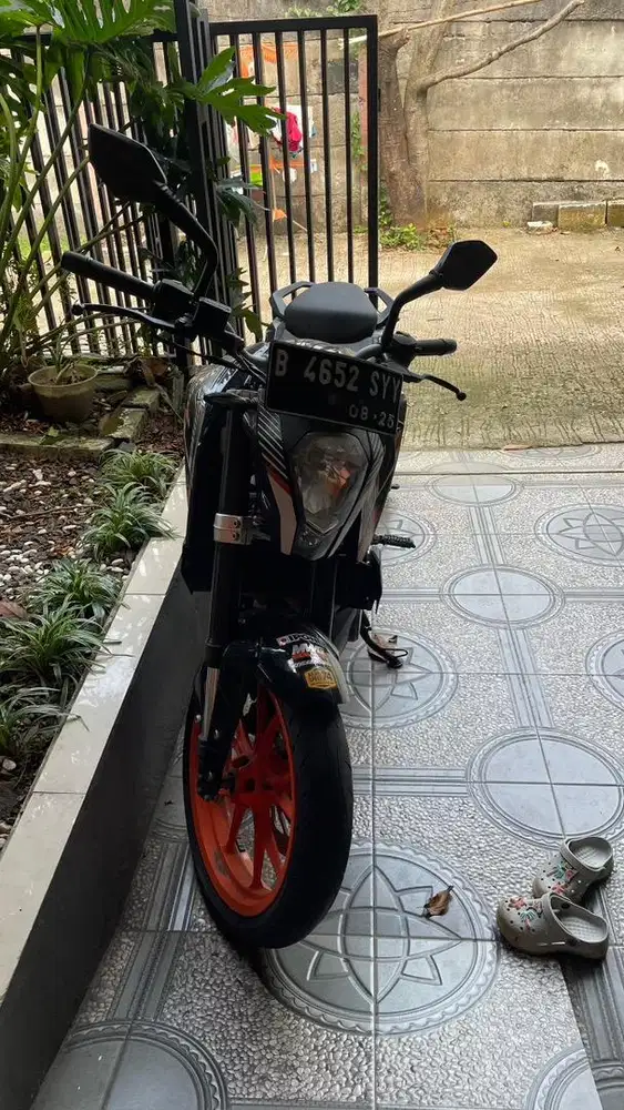 Motor KTM duke 250 cc