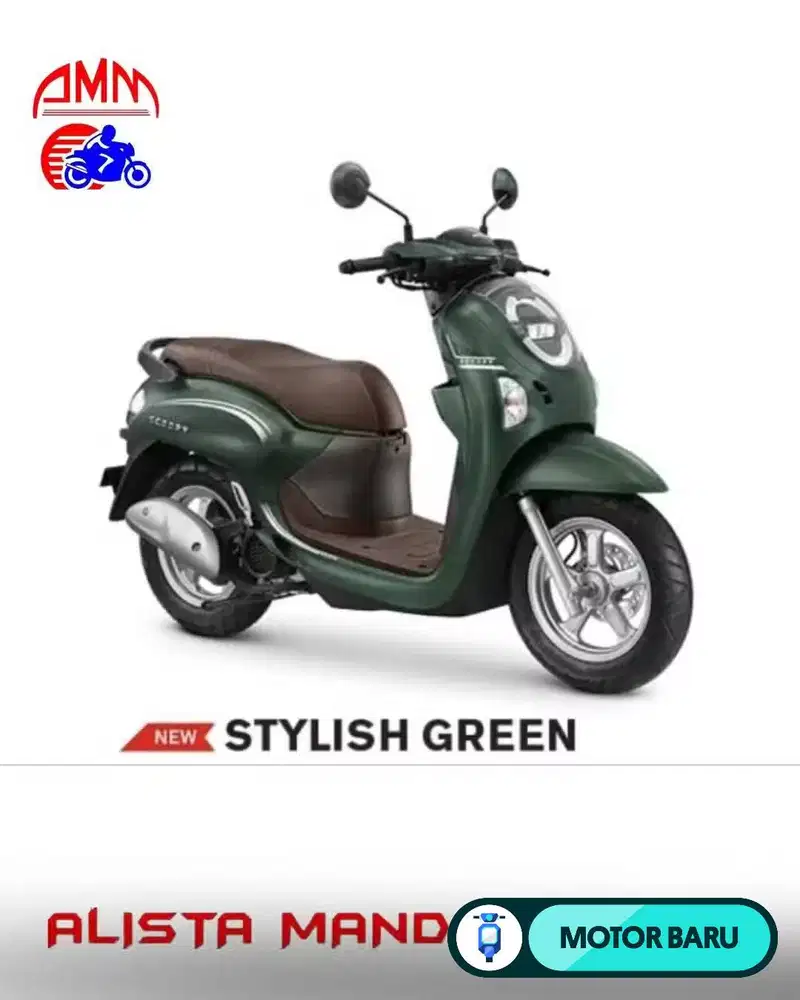 [Motor Baru] PROMO DP 800 RIBU Scoopy prestige & fashion 2025