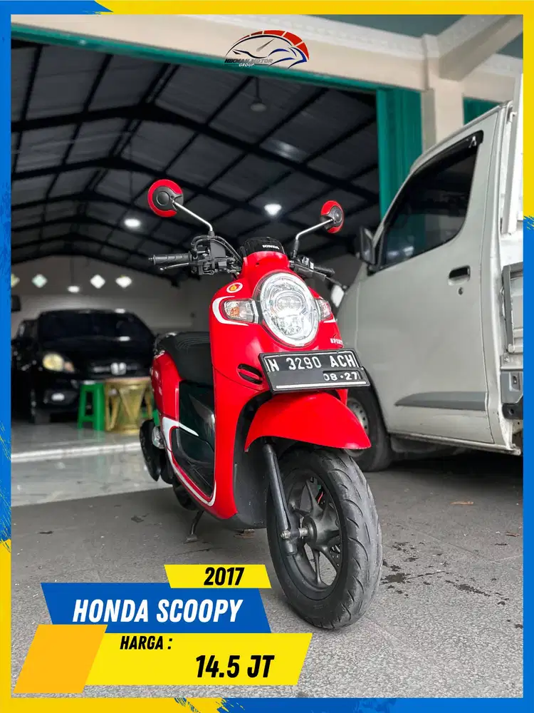 HONDA SCOOPY 2017 MONGGO GAS POLL HIKMAH MOTOR KEPUH