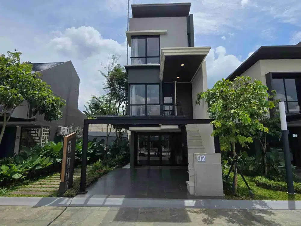 Rumah Millenial Park Serpong Tipe TreeTops 3 Lantai 3 KT
