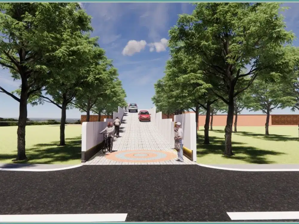 Rumah di Sleman Dalam Cluster Nuansa Villa Ambarketawang Gamping