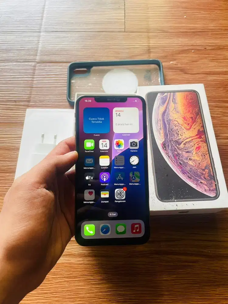 Iphone xsmax 64 gb inter all op normal