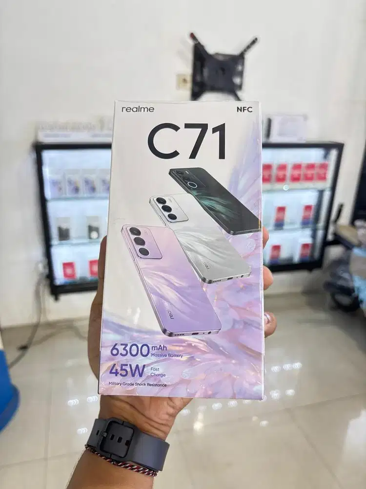 REALME C71 4/128 SPESIAL HARI INI FREE TEMPERGLAS SIAP ANTAR