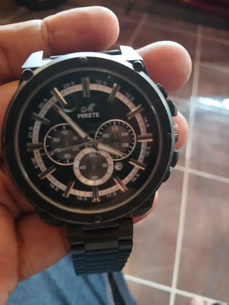 Jual cepat jam tangan mirete  ori