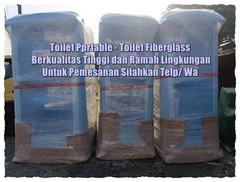 Closet!! Toilet Portable, Closet Jongkok/ Duduk, Toilet Proyek Toilet