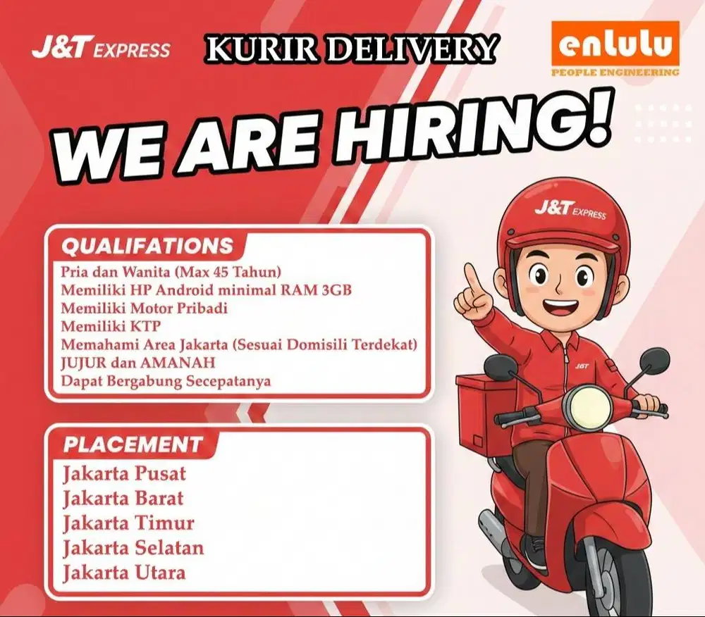 LOWONGAN KURIR J&T EXPRESS
