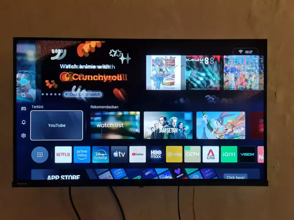 TV Hisense smart tv 32 inch