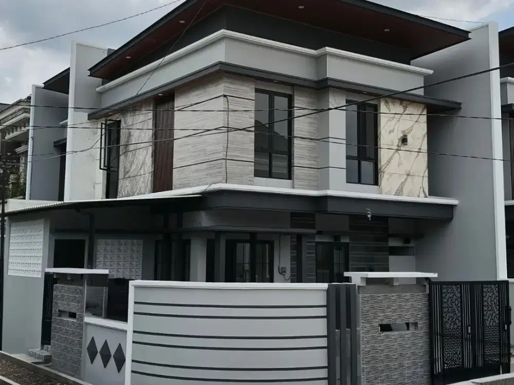Rumah Baru & Bagus, Hook, 2 Lantai di Galaxy Bumi Araya, Sby