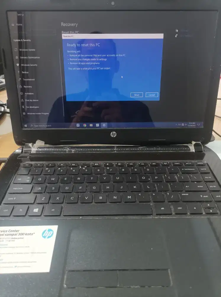 Laptop HP 14 Notebook PC N3530 Intel Pentium 2.16GHz RAM 2GB 500GB
