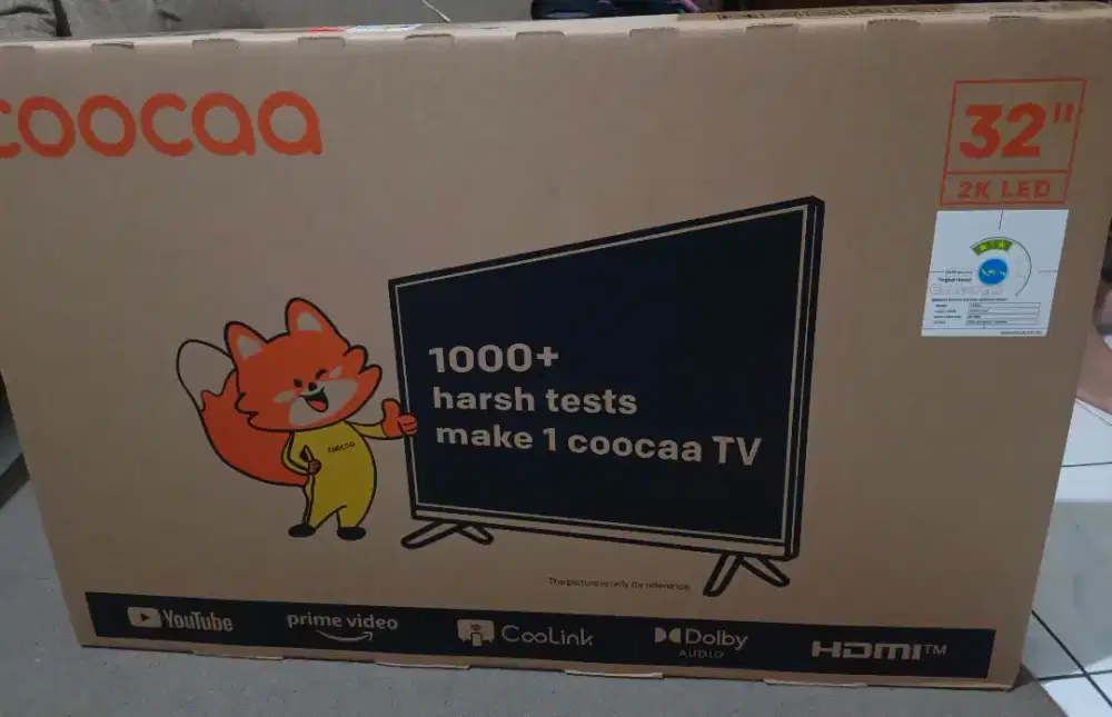 Tv led coocaa smart 32 inch