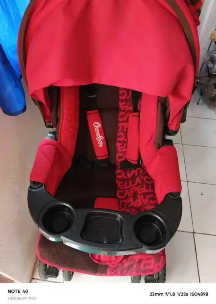 Stroller bayi merk Capella Chocolatte ( bisa nego )