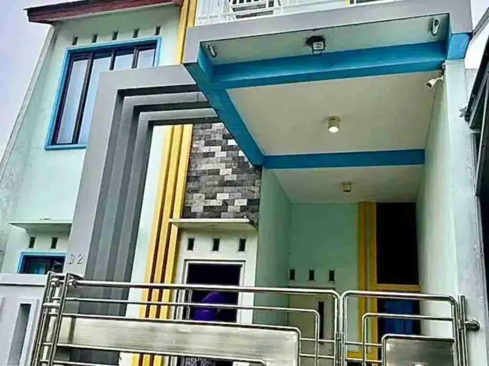 jual murah turun harga di sukahati 2 lantai 2 muka