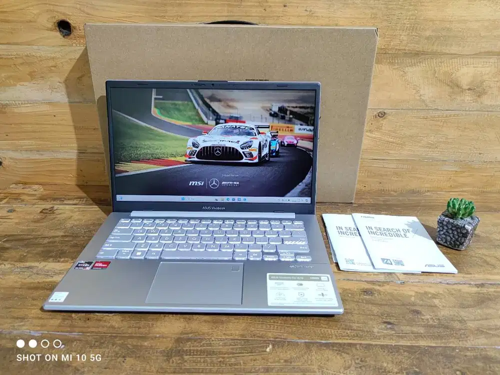 ASUS VivoBook 14 GO E1404FA Ryzen 5-7520U 16GB/512GB FHD FULLSET BNOB