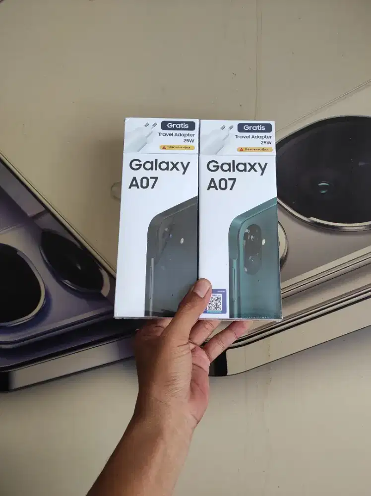 Berminat silahkan WA Samsung Galaxy A07 4/64 Garansi resmi 1thn