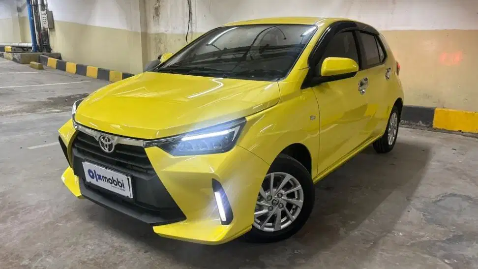 Like New TDP 8JT - Toyota Agya 1.2 G Bensin-AT 2024 Kuning