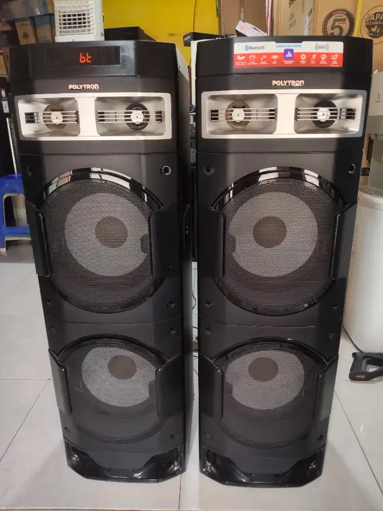 Speaker Aktif Polytron Pas 10DF22 istimewa masih segel mesin