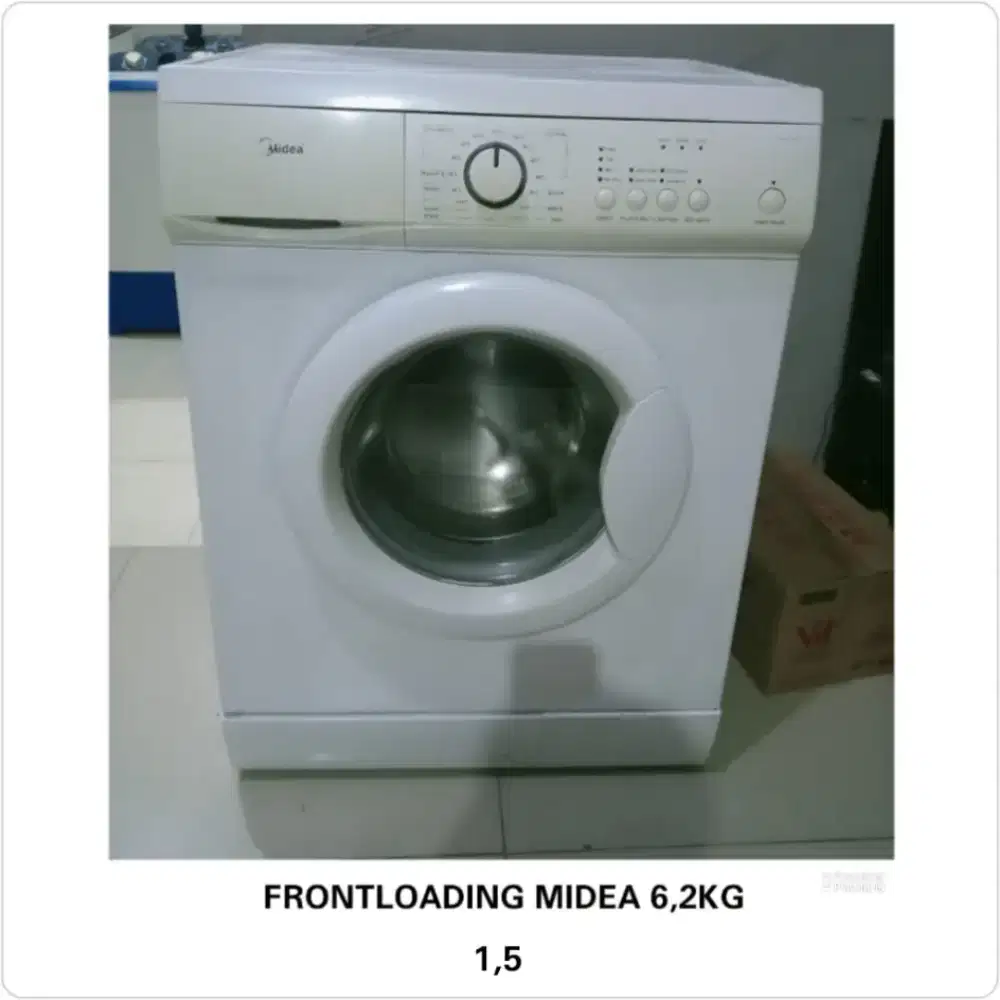 Mesin cuci front looding