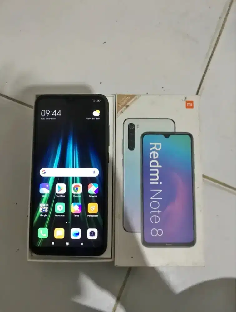Redmi not 8 4+1/64 lengkap