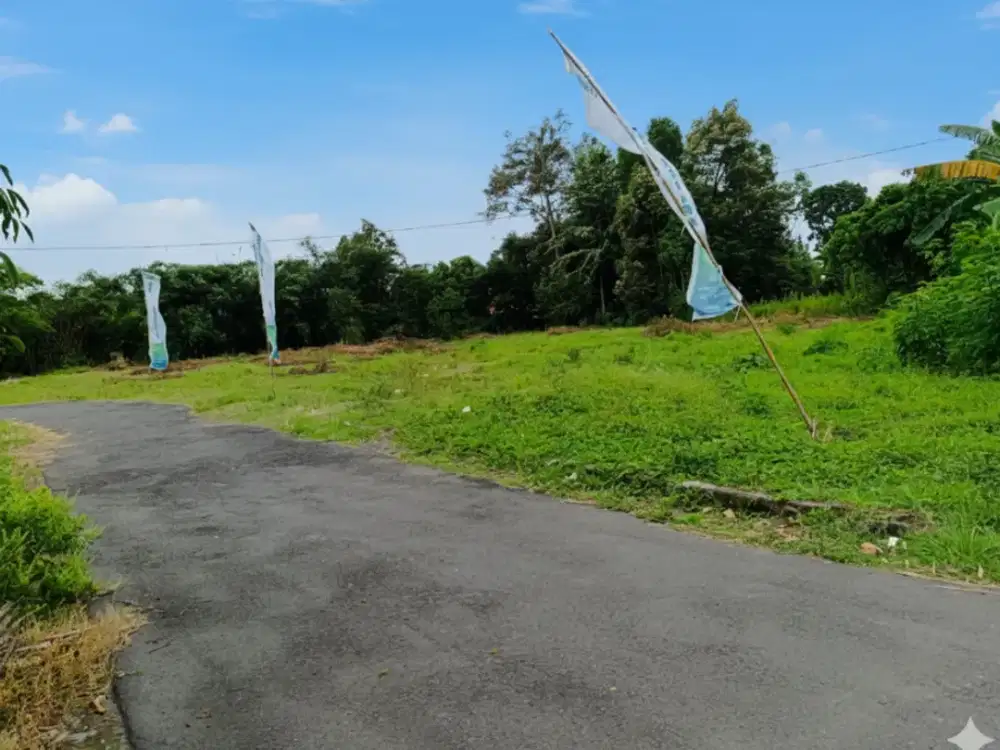 Tanah Sleman Timur Dekat Rencana Exit Tol Purwomartani Kalasan