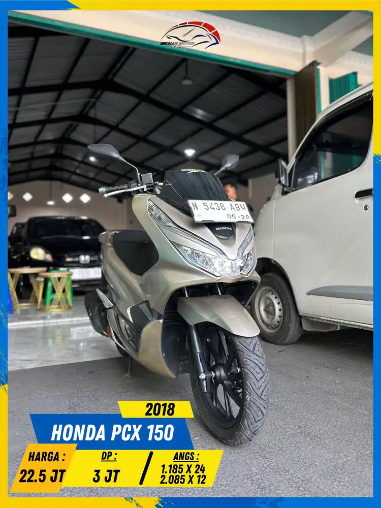 HONDA PCX 150 2018 GAS POLL BOSKUU HIKMAH MOTOR KEPUH