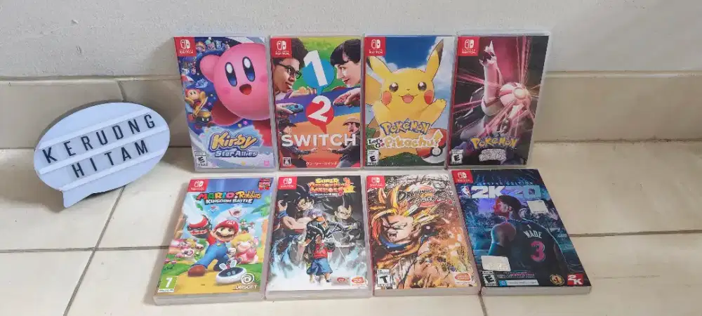 Kaset game nintendo switch second mulus