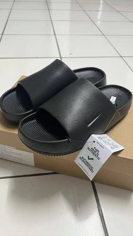 SENDAL NIKE CALM SLIDE BLACK