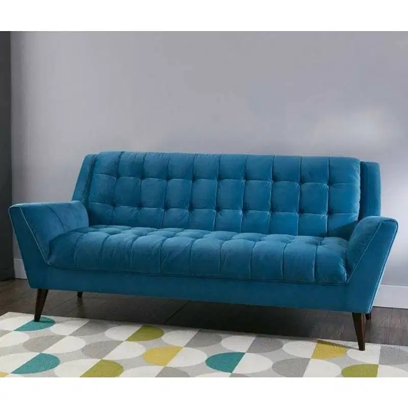 promo sofa sitterretro /sofa retro 3 dudukan sandaran kancing