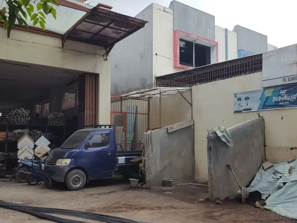 DIJUAL RUMAH PINGGIR JALAN BISA UNTUK USAHA DI JL PERJUANGAN BEKASI KOTA