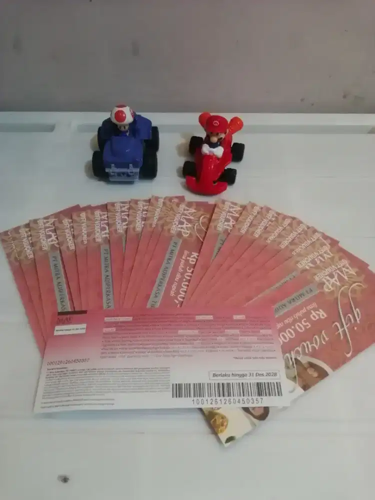 MAP Gift Voucher 20 Lembar