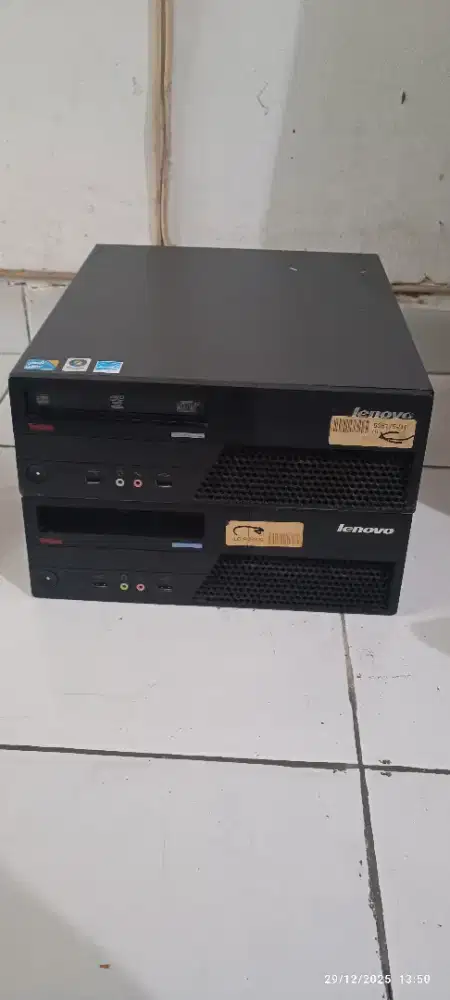 Dijual 2bh Komputer Lenovo Build Up, Gratis Laptop Acer