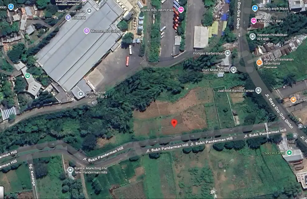 Dijual Tanah Komersial Panderman Hill Oro Oro Ombo Kota Batu