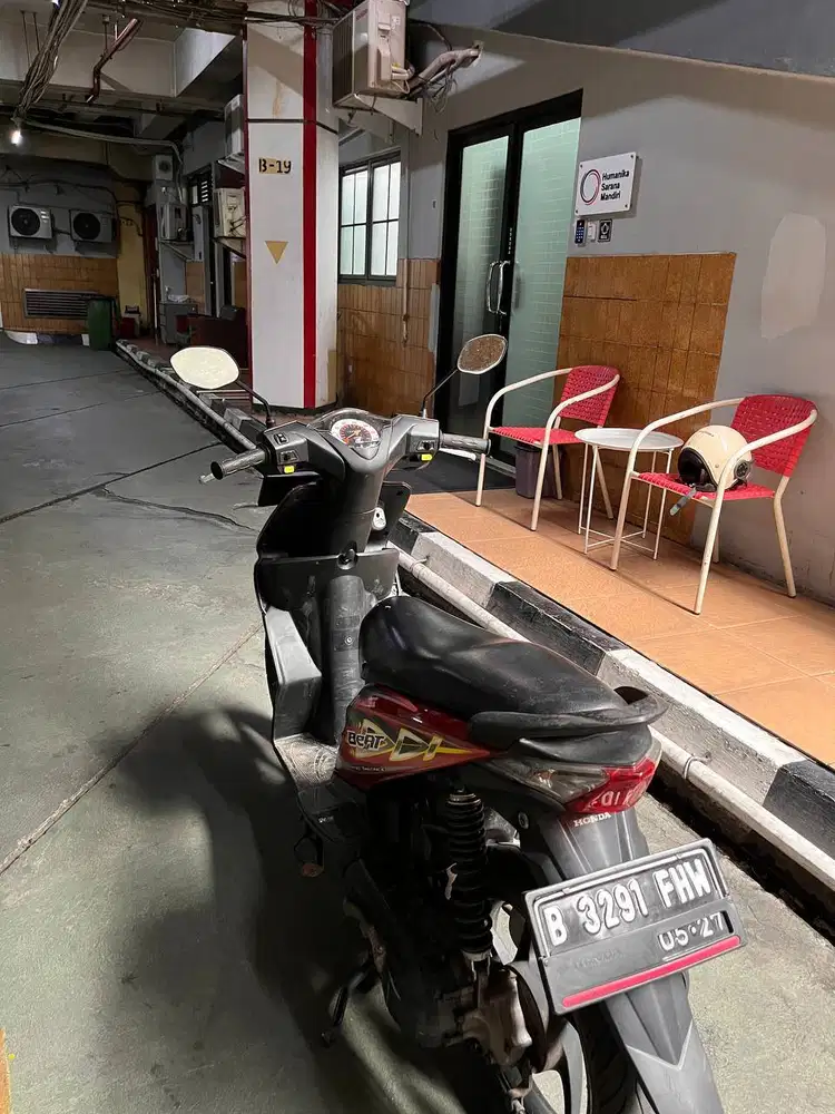 Dijual Honda Beat Merah Tahun 2012 Merah Merona