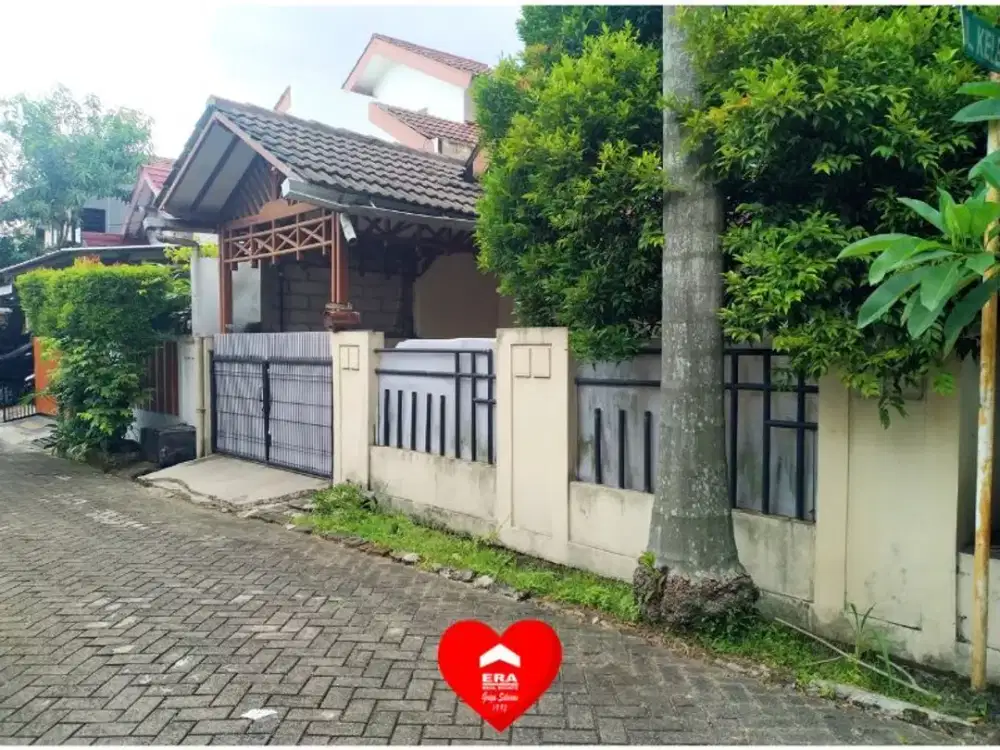 Rumah Asri Hook di Pamulang Estate, Pamulang Tangerang