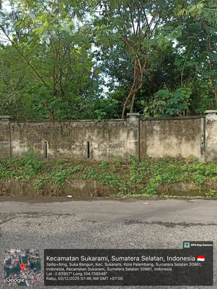 Dijual Tanah di JL Sukabangun 1, Luas 2780m diseberang SMP Santolois