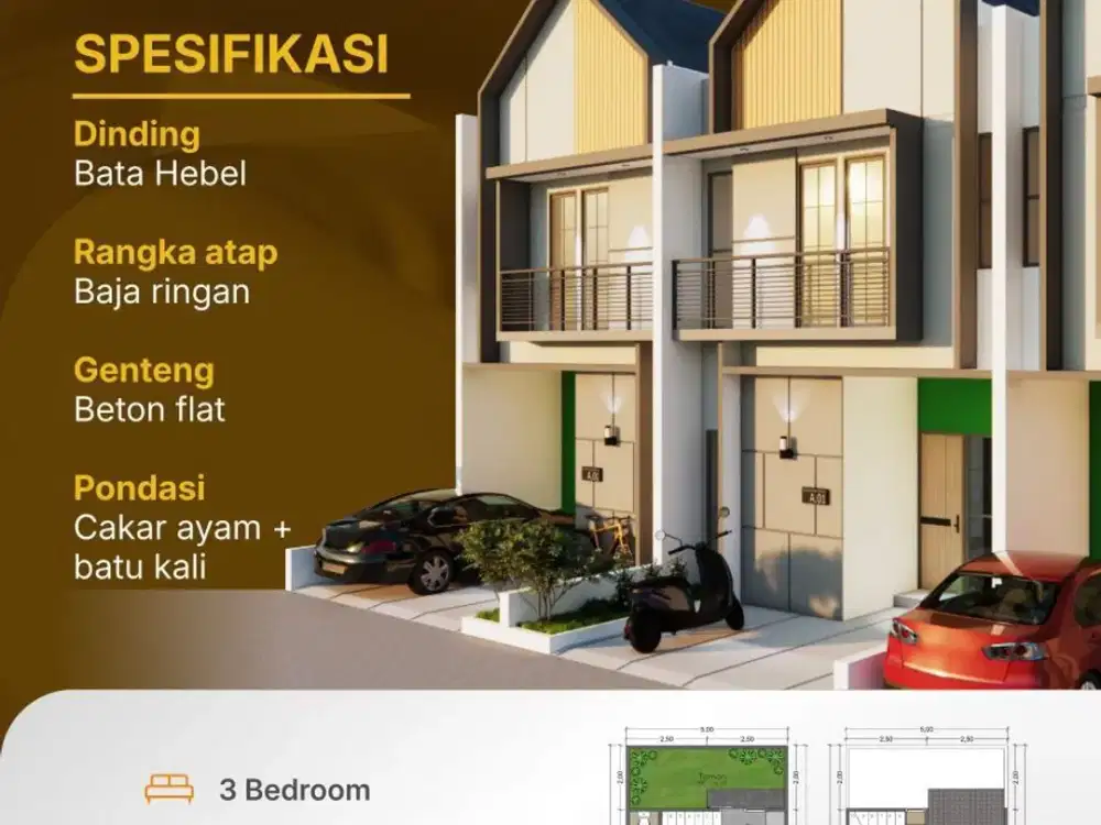 Cluster Rinjani di Raudhatul Jannah Residence