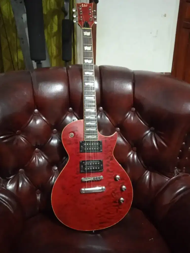 Gitar elektrik merk LTD EC-401 custom high quality