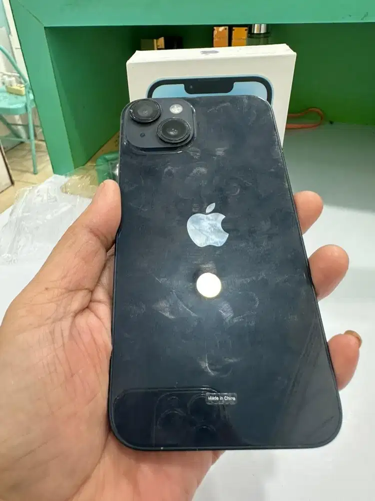 IPHONE 14 128 EKS IBOX BH 84% (ORI) BLACK