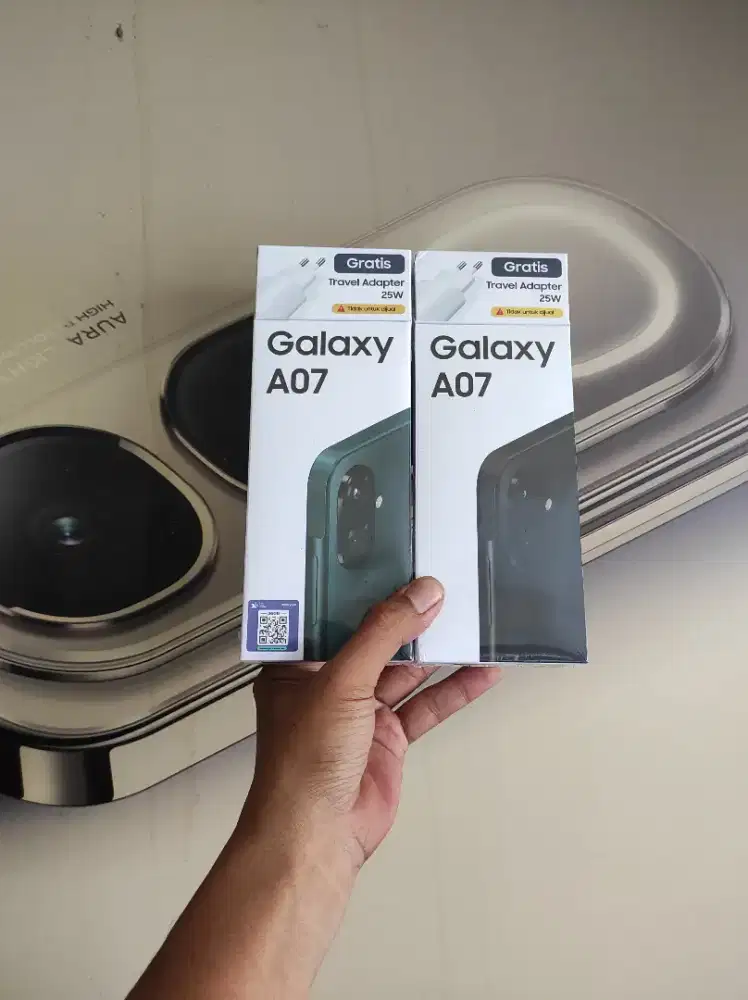 Berminat silahkan WA Samsung Galaxy A07 8/256 Garansi resmi 1thn