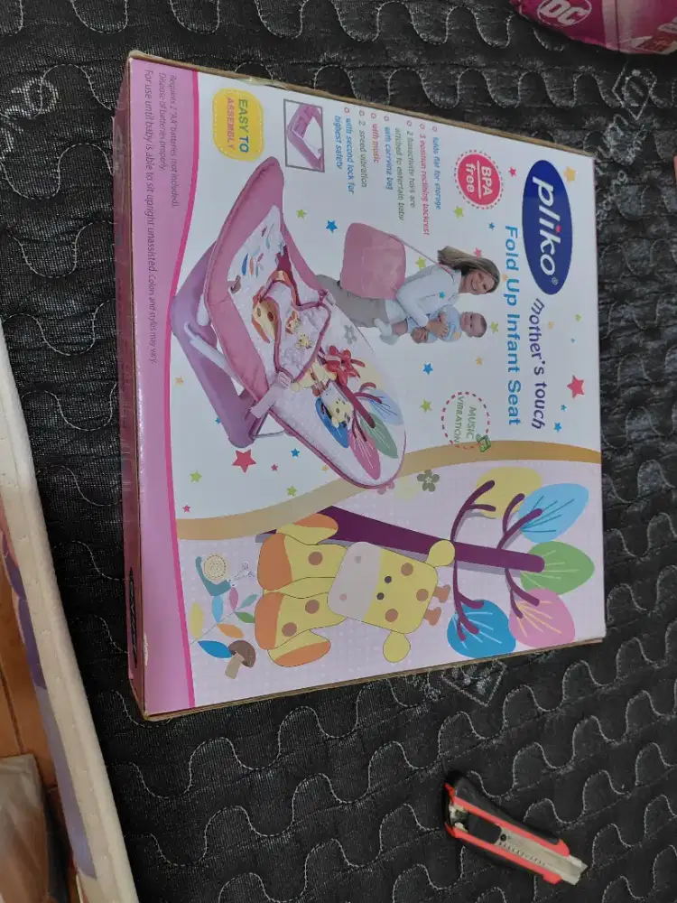Pliko Fold Up Infant Seat / Kursi Mainan Bayi