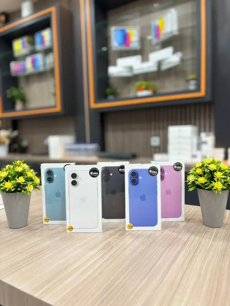 IPHONE 16 128 NEW RESMI INDO