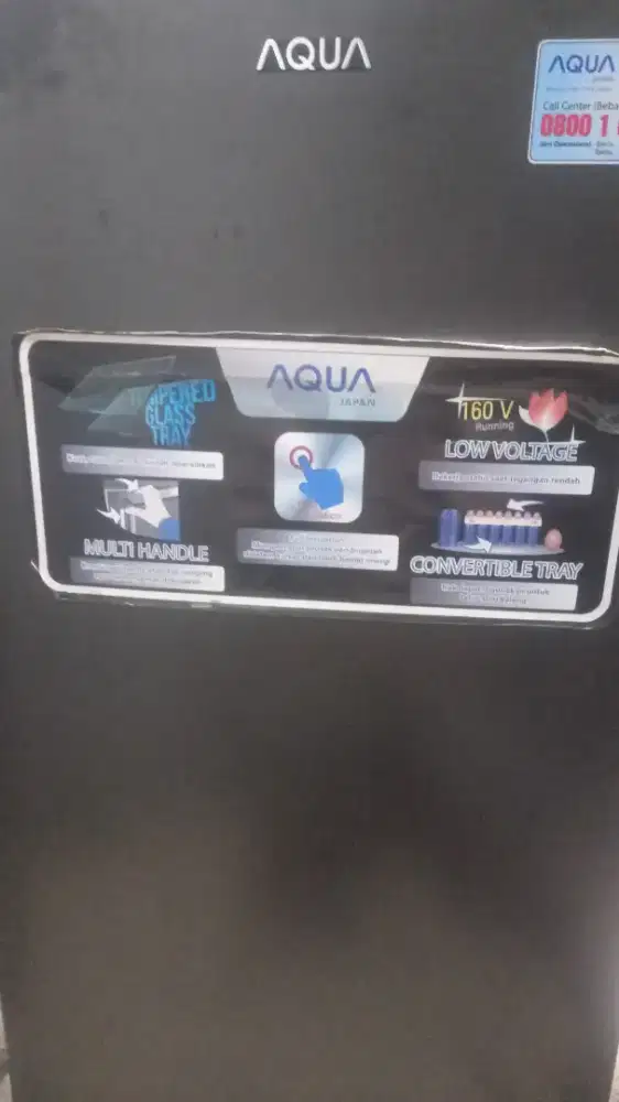 Dijual kulkas Aqua normal bergaransi 1 bln