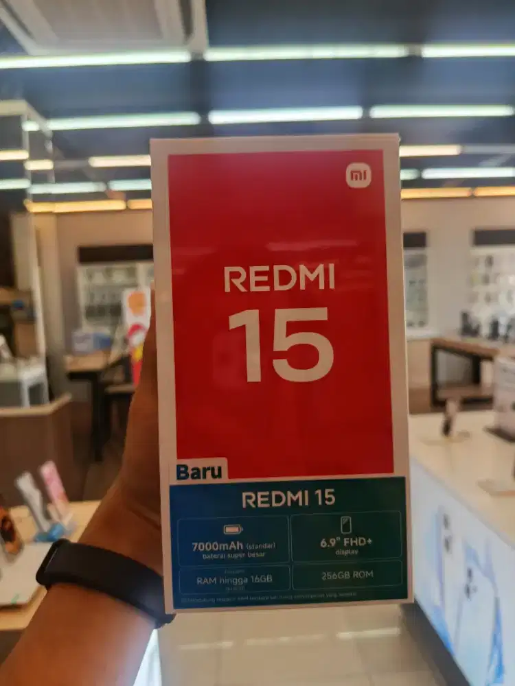XIAOMI REDMI 15 HARGA NGAWUR GARANSI RESMI