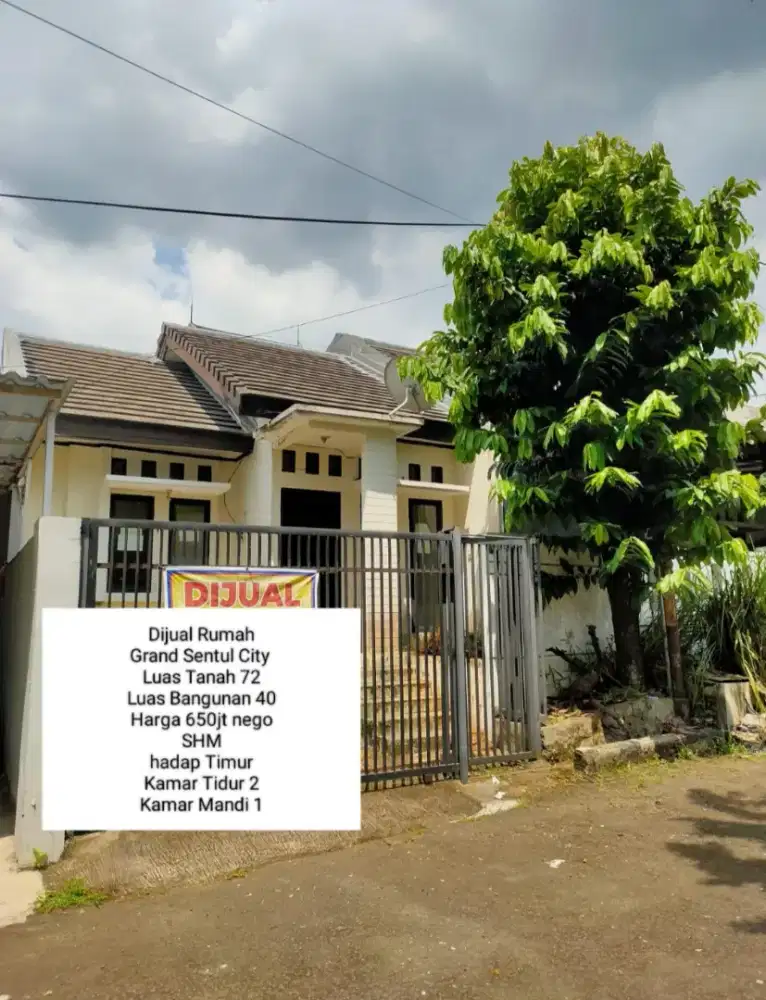 Dijual Cepat Rumah Grand Sentul City