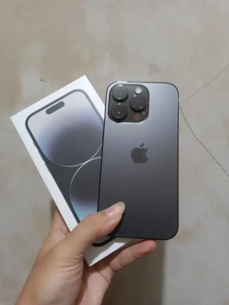 iPhone 14 pro 128gb fullset mulus no minus