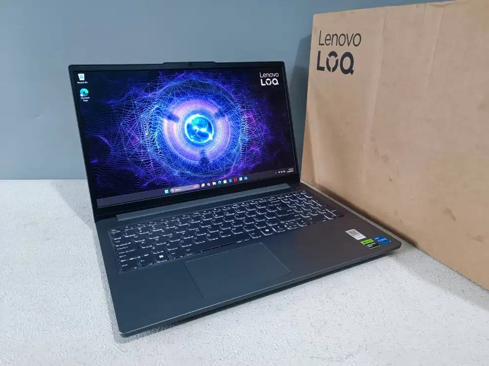 Lenovo LOQ 15IAX9E Essential i5 12450HX 12/512GB RTX 3050 GARANSI 08 2